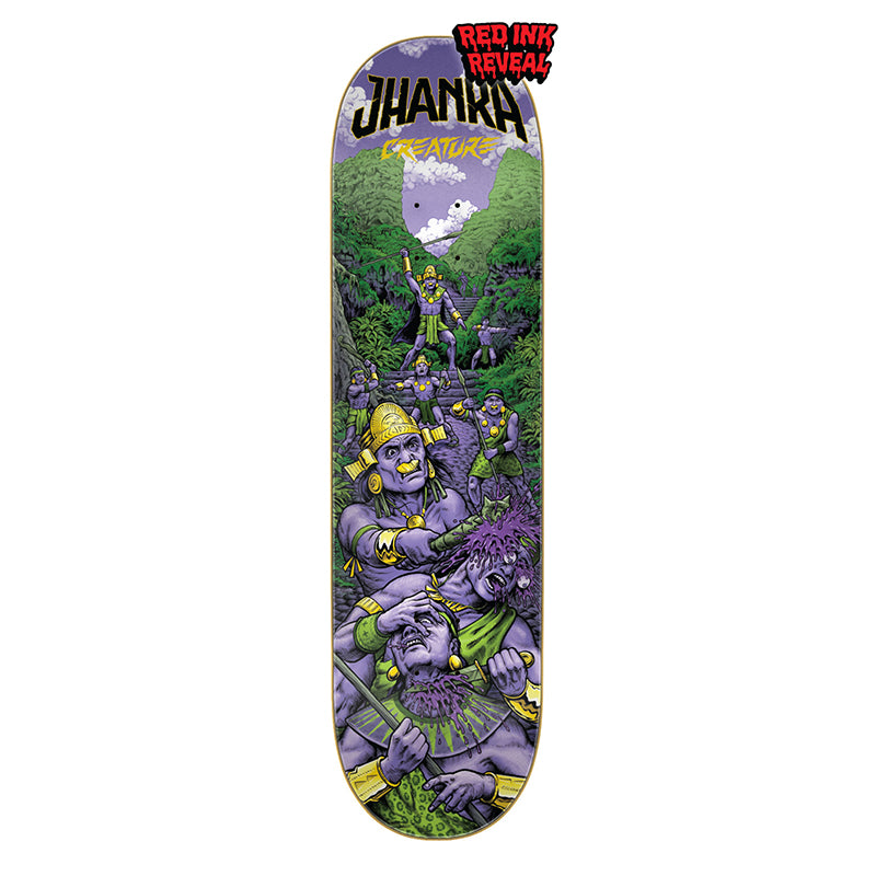 Creature 8.375" x 32" Gonzalez Warriors VX Deck Skateboard Deck