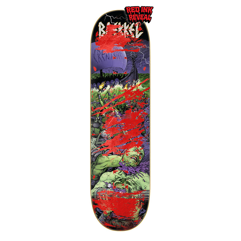 Creature 8.6" x 32.11" Baekkel Warriors VX Deck Skateboard Deck