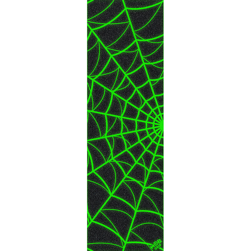 Mob Grip 10" x 33" Glow Web Sheet Graphic Skateboard Grip Tape