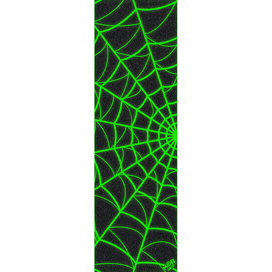 Mob Grip 10" x 33" Glow Web Sheet Graphic Skateboard Grip Tape