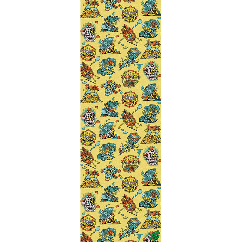 Mob Grip 11" x 33" Killer Acid Doods of Summer Sheet Graphic Mob Skateboard Grip Tape 1pc