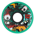 Slime Balls 60mm 78a Roskopp Face Two Reissue OG Slime Green Skateboard Wheels 4pk