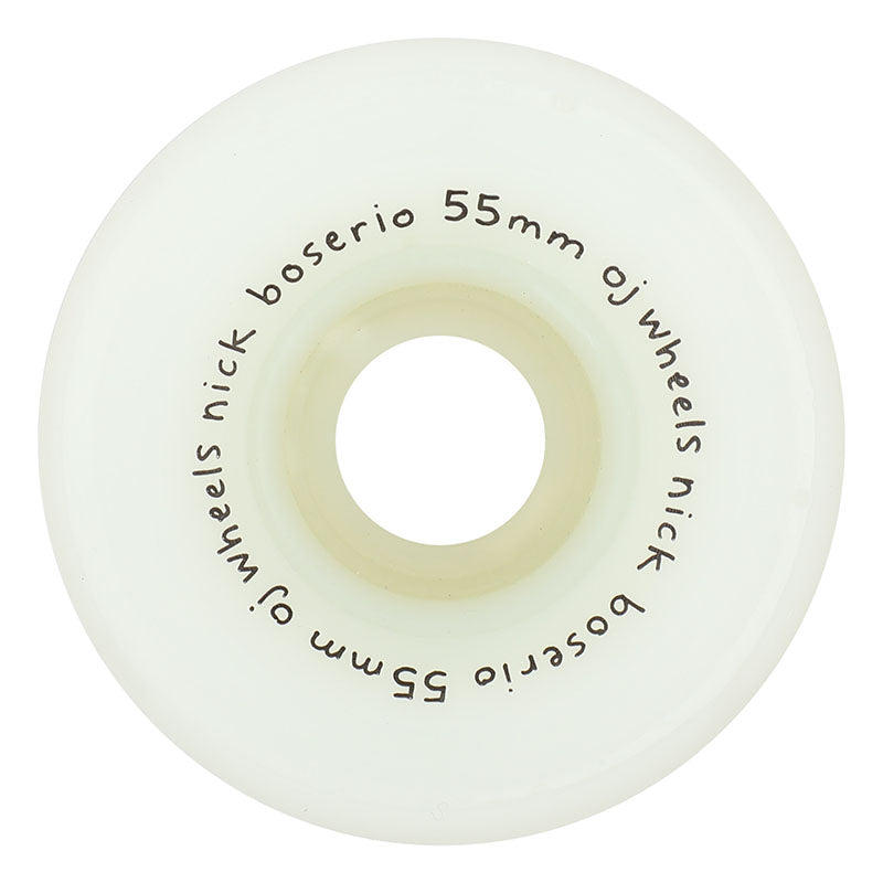 OJ  55mm 99a Nick Boserio Little Devils Original White Skateboard Wheels 4pk