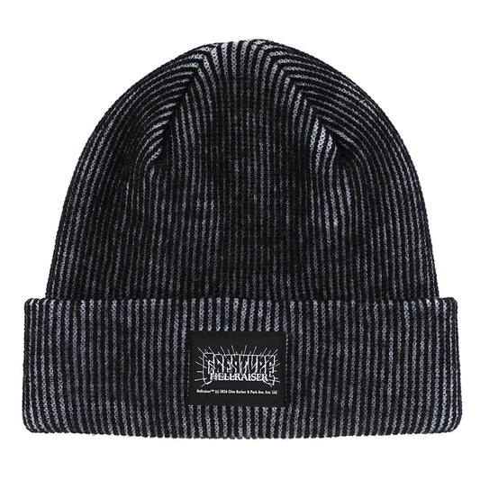 Creature Hellraiser Beanie Long Shoreman Hat Black/White OS Unisex