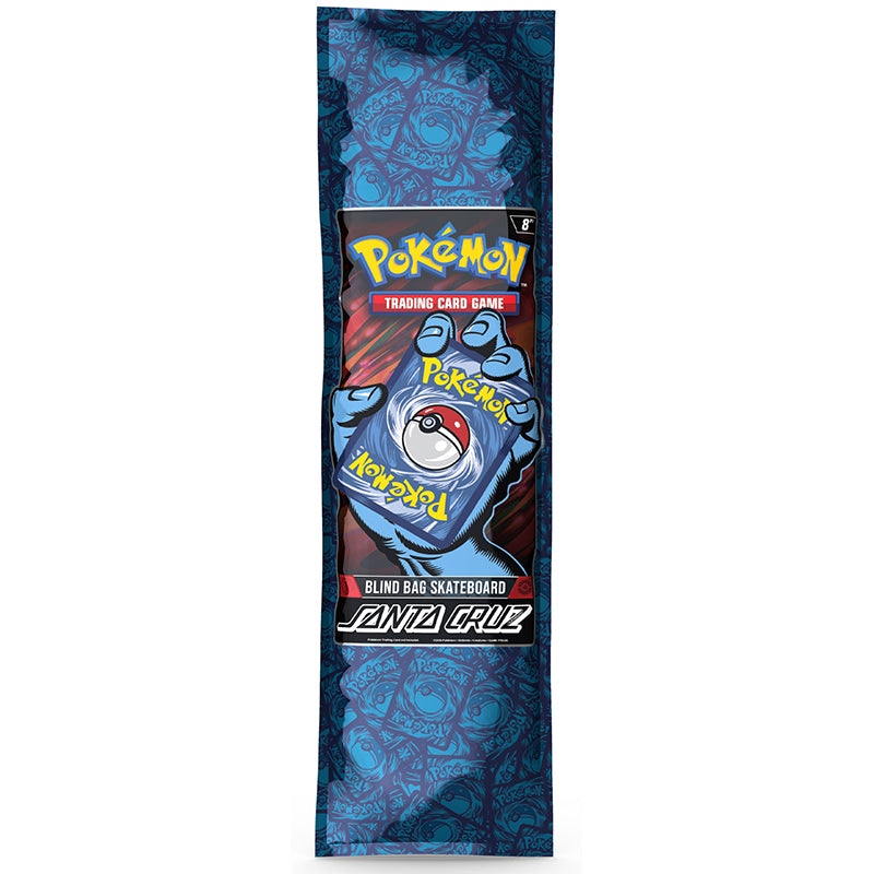 Santa Cruz 8.0" x 31.6" Pokémon TCG Blind Bag Skateboard Decks