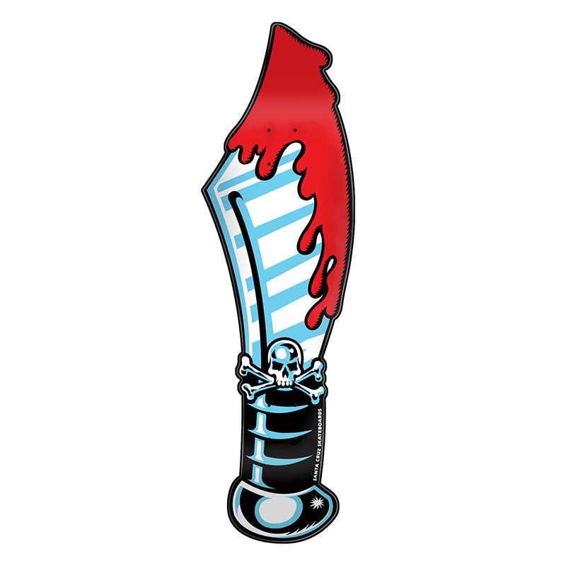 Santa Cruz 9.4" x 32.26" Meek Slasher Sword Freaks Skateboard Decks (Oct / Nov 2026 Release)