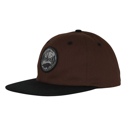 Independent Rat Race Snapback Unstructured Hat Dk Brown/Black OS Unisex