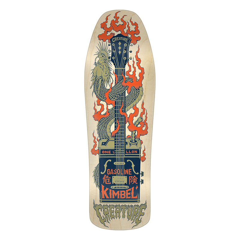 Creature 10.0" x 31.3" Kimbel Gas Can Flame Pro Skateboard Decks (Ship Date 05/24/27)