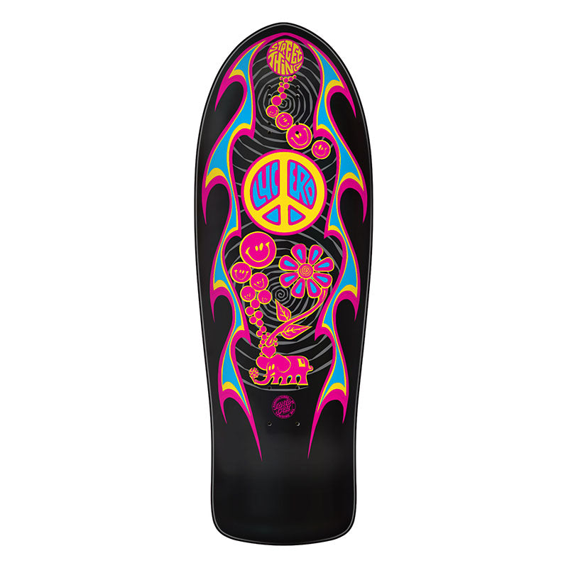 Santa Cruz 10.18" X 30.1" Lucero Street Thing Reissue Skateboard Decks