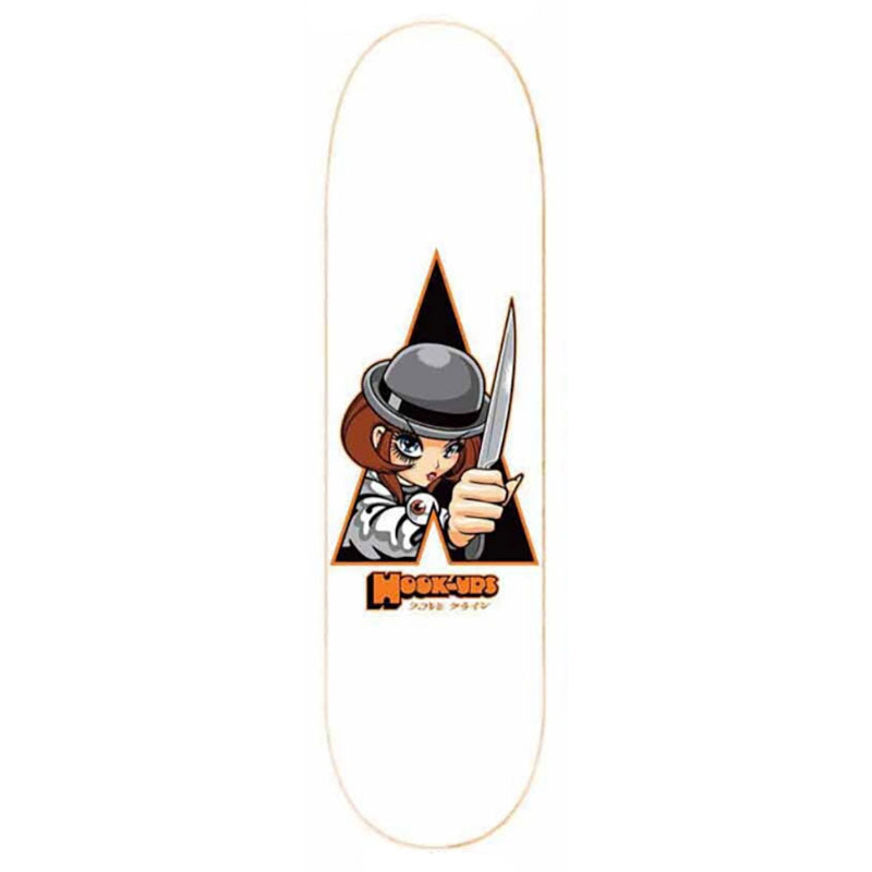 HOOK-UPS 8.5" x 32.25" Ultraviolence Skateboard Deck