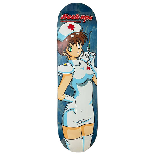 Hook-Ups Skateboards 8.25" x 32" OG Nurse Girl Skateboard Deck