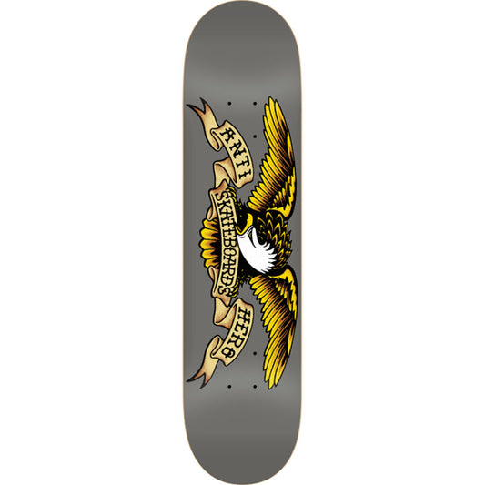 Anti-Hero 8.25" x 32" CLASSIC EAGLE GREY Skateboard Deck