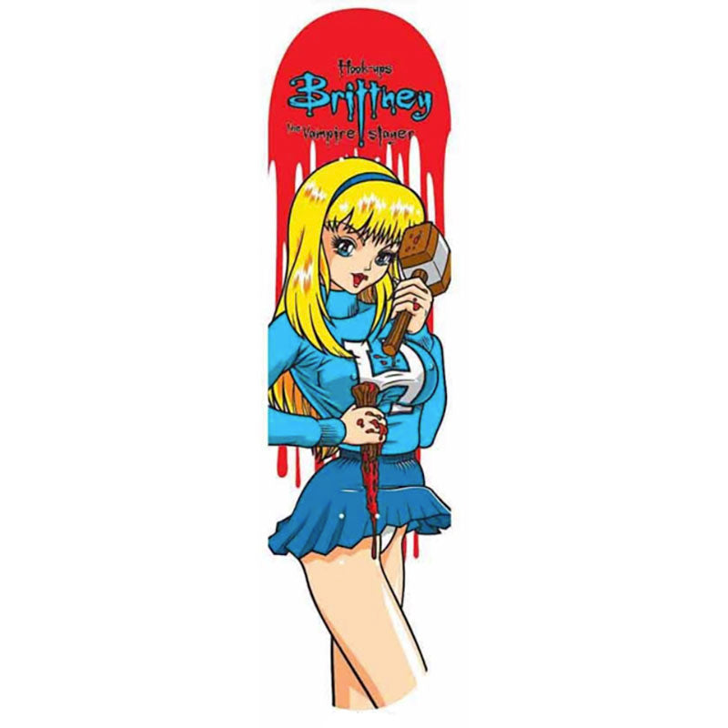 HOOK-UPS 8.25" x 32.25" Brittney Skateboard Deck