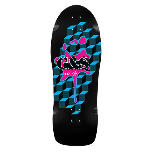 G&S 10.50" x 30.0"  FOIL TAIL 1984 REISSUE WHEEL WELLS Skateboard Deck (on the way)