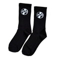Pocket Pistols PPS Logo Black Crew Socks 1pr (Size 9 to 11)