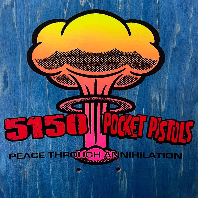 Pocket Pistols x 5150 Skate Shop Collab 8.5" Skateboard Deck A-1