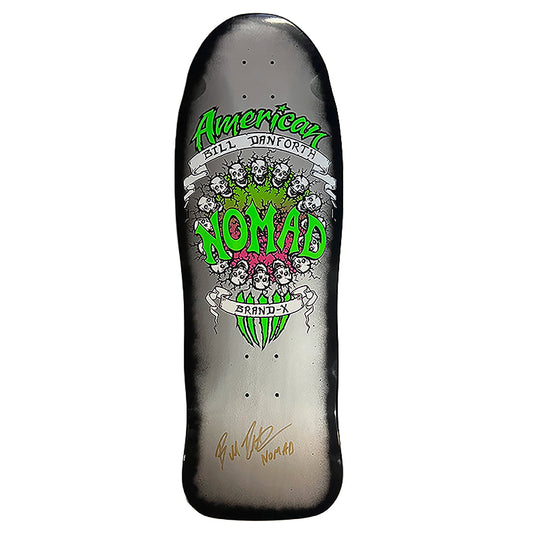 Brand-X Singed by Bill Danforth #12/20 American Nomad Skateboard Deck