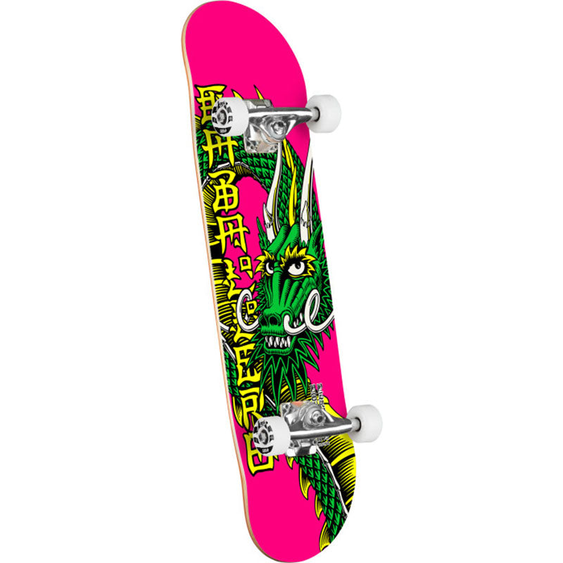 Powell Peralta 8.25" x 31.95" Cab Ban This Birch Pink Complete Skateboard (Dylans Special)