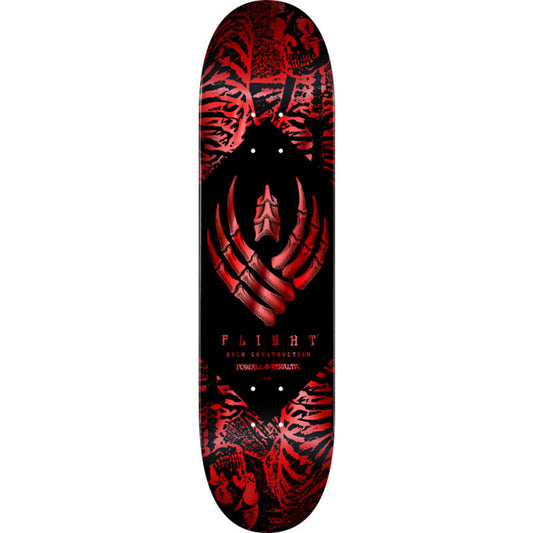 Powell Peralta 8.38" Skeleton Red Foil FLIGHT K26 Skateboard Deck