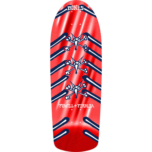 Powell Peralta 10 x 30" OG Rat Bones Red Foil Skateboard Deck