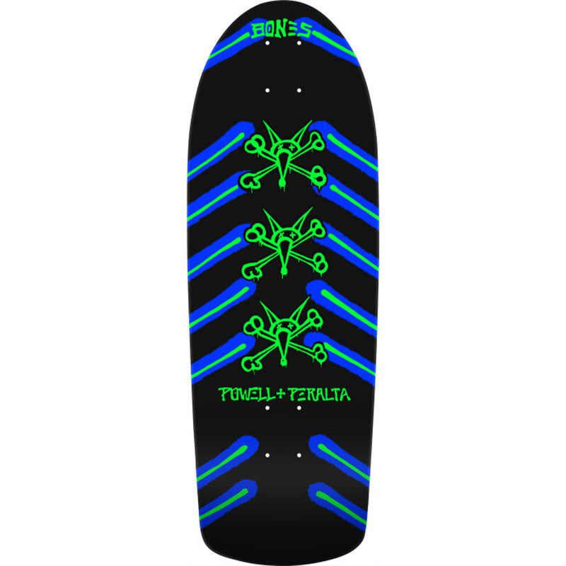Powell Peralta 10" x 30" OG Rat Bones Neon Light Skateboard Deck