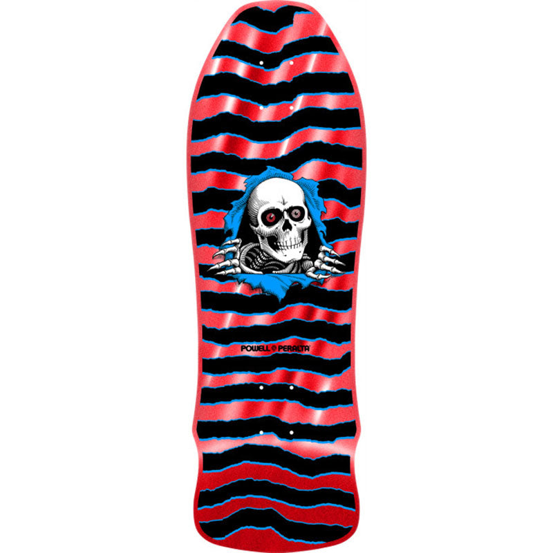 Powell Peralta 9.75" x 30" GeeGah Ripper Reissue Red Foil  Skateboard Deck
