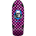 Powell Peralta 10" x 30" OG Ripper Checker Reissue Pink Foil Skateboard Deck