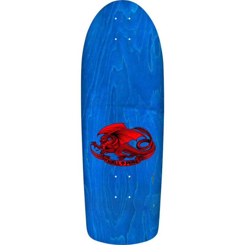 Powell Peralta 10" x 30" OG Ripper Checker Reissue Blue Veneer Skateboard Deck