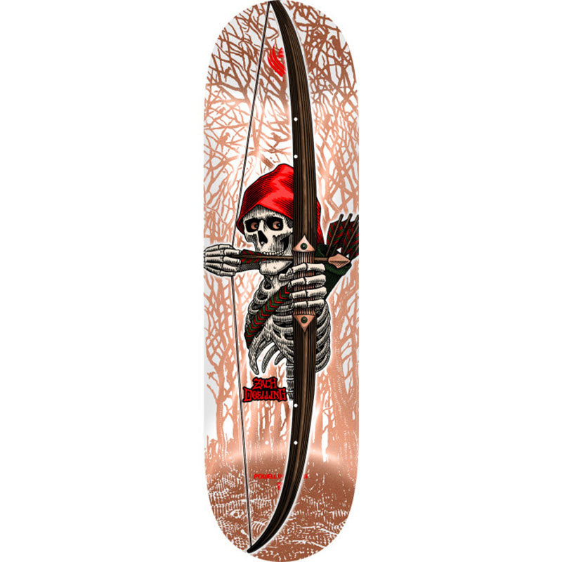 Powell Peralta Pro Zach Doelling Archer FLIGHT® Skateboard Deck Copper - Shape 319 - 8.75" x 31.61"
