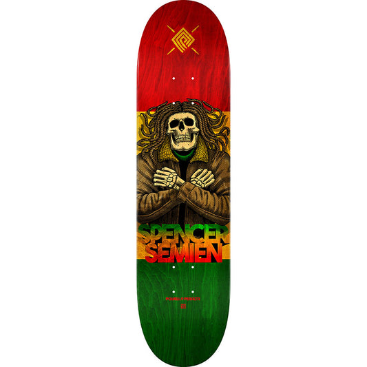 Powell Peralta 8" x 31.45" Spencer Semien Dreads Skateboard Deck