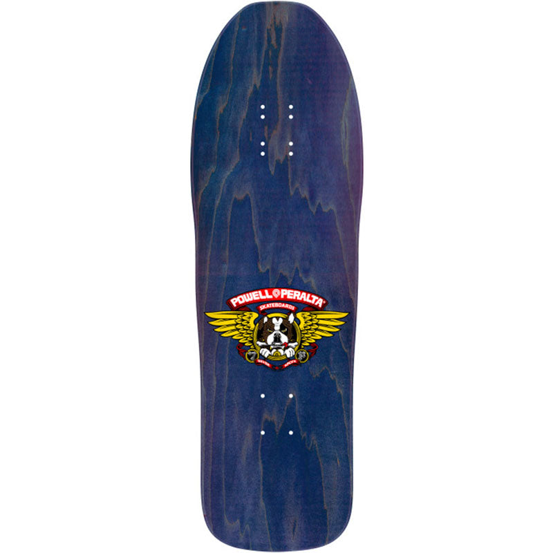 Powell Peralta 10" x 31.5" Frankie Hill Bulldog Reissue Blue/Red fade Skateboard Deck