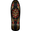 Powell Peralta 10" x 31.75" Nicky Guerrero Mask Black / Gold Foil Skateboard Deck