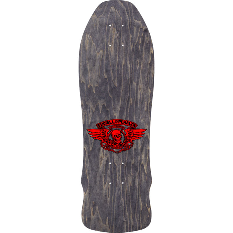 Powell Peralta 9.75" x 30" Geegah Skull & Sword Reissue Silver Foil Skateboard Deck