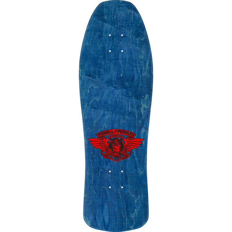 Powell Peralta  9.9" x 31.5" Ray Underhill Cross Reissue Navy / Gold Foil Skateboard Deck