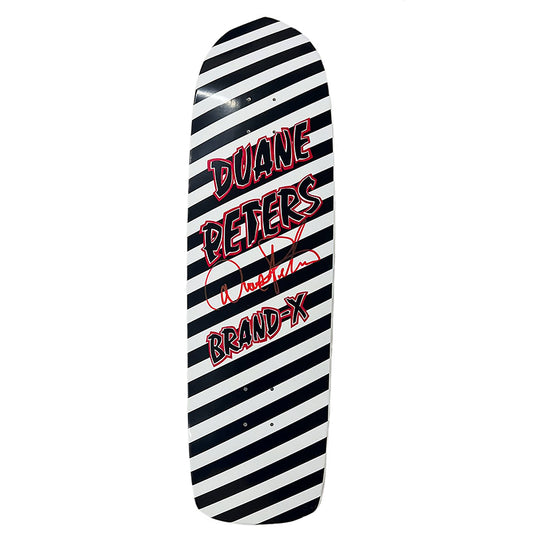 Brand-X DUANE PETERS Singed Skateboard Deck