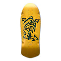 Alva 11.125" x  30.75" DOLPHIN YELLOW/SILVER/TEAL/BLACK Skateboard Deck