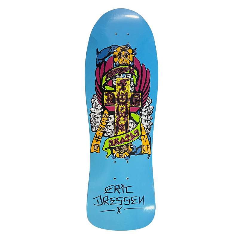 Dogtown Singed by Eric Dressen Hands 80s Reissue Skateboard Deck