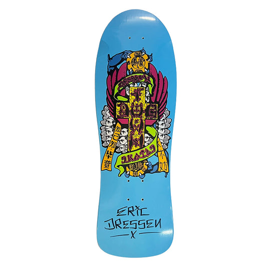 Dogtown Singed by Eric Dressen Hands 80s Reissue Skateboard Deck