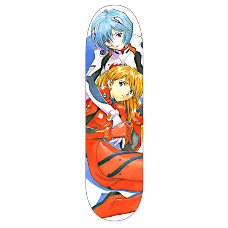 HOOK-UPS 8.25" x 32.25" Rei & Asuke Skateboard Deck