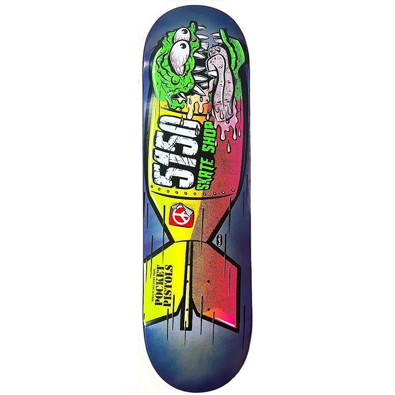 Pocket Pistols x 5150 Skate Shop Collab 8.5" Skateboard Deck A-8