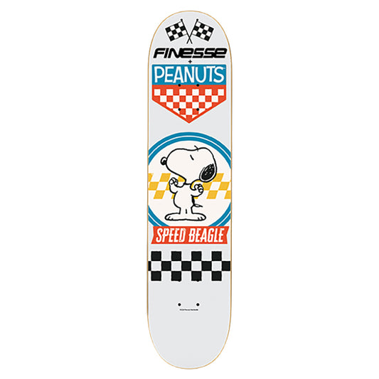 FINESSE 8.5" PEANUTS SNOOPY SPEED BEAGLE Skateboard Deck