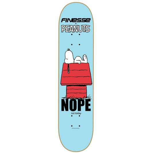 Finesse 8.1" x 31.75" PEANUTS SNOOPY NOPE Skateboard Deck