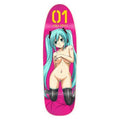 HOOK-UPS 9.5" x 31.69" Hatsune PINK  Skateboard Deck