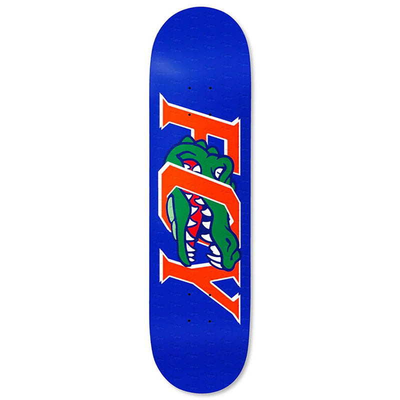 Deathwish 8.5" x 32" JAMIE FOY GATOR BLUE TWIN TAIL Skateboard Deck