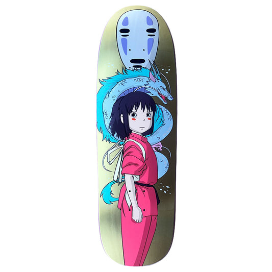 Hook-Ups Skateboards 9.5" x 31.69" Spirited Away Skateboard Deck