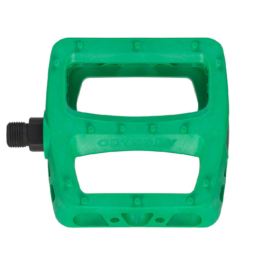 Odyssey Twisted PC Pedals Matte Kelly Green