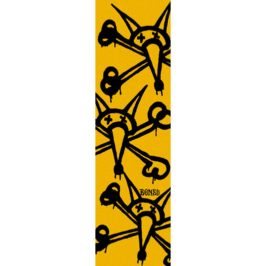 BONES WHEELS Vato Rat Grip Tape Sheet 9" x 33" GOLD