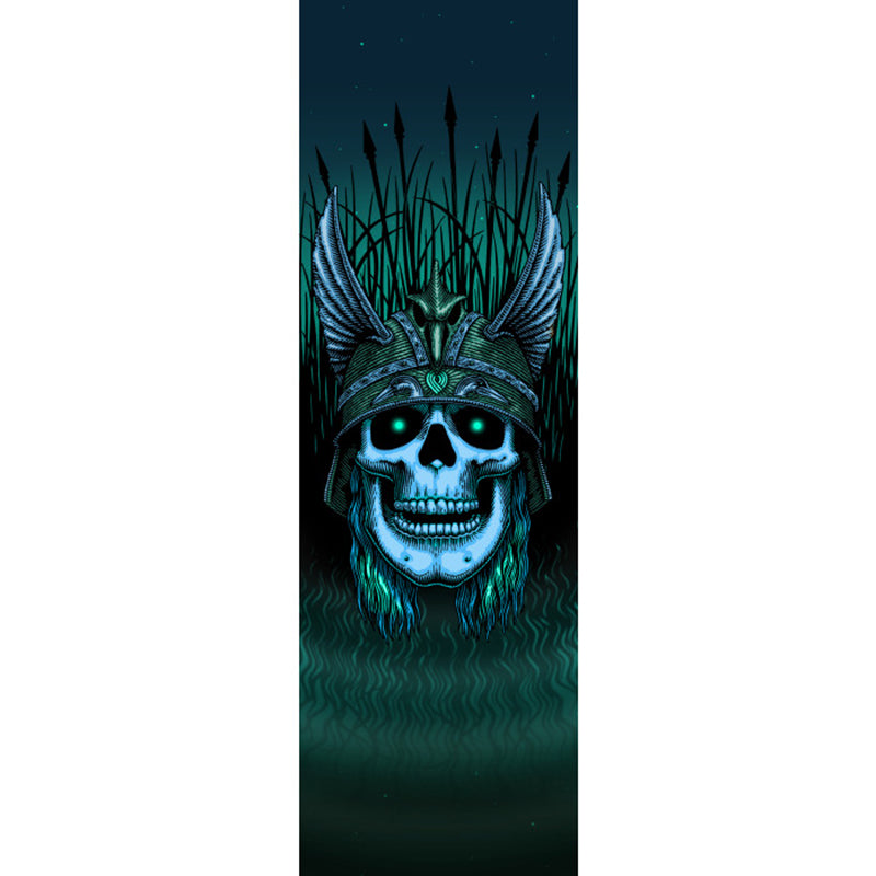 Powell Peralta 10.5" x 33" Anderson Green Skull Skateboard Grip Tape 1pc