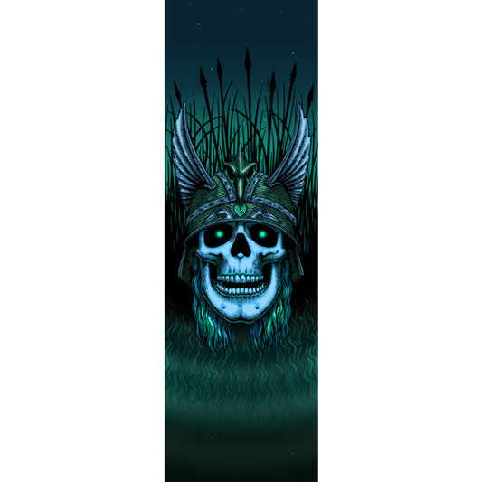 Powell Peralta 10.5" x 33" Anderson Green Skull Skateboard Grip Tape 1pc