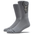 Toy Machine Heavy Metal Grey Crew Socks 1pr